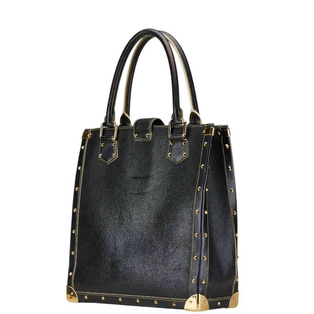 Louis Vuitton Black Suhali Bag Noir Tote Imprezasible Leather Handbag